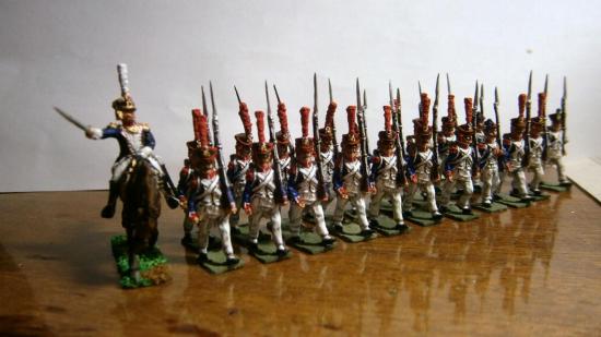 Infanterie Française 1809/13 au 1/72  Marc Claus