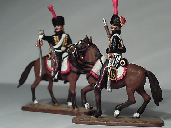 Le 7ème de Hussards par E. Chaillet au 1/72