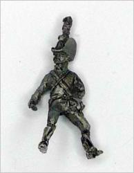 JS72/0638 1 soldat du Train autrichien (1813-1815), avec chapeau corse, la tête tournée vers la droite-Österreichischer Trainsoldat (1813-1815), mit Kortsenhut, den kopf nach rechts gedreht, 1 figur
