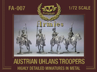 FA-007 :AUSTRIAN UHLANS TROOPER metal