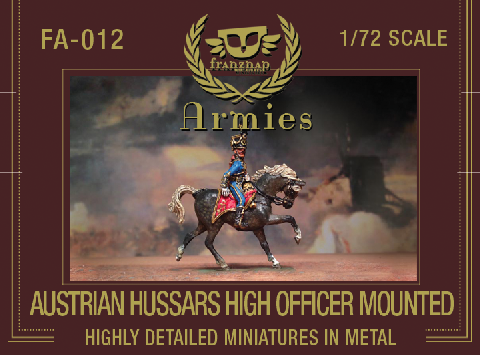 FA-012 : AUSTRIAN HUSSARS HIGH OFFICER metal